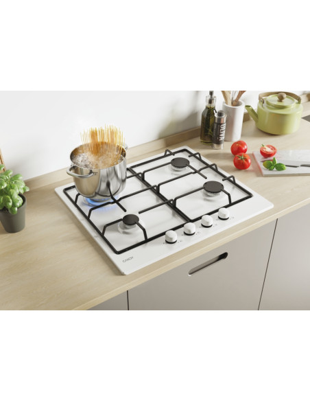 Candy Idea CHW6BRWW Bianco Da incasso 59 cm Gas 4 Fornello(i)
