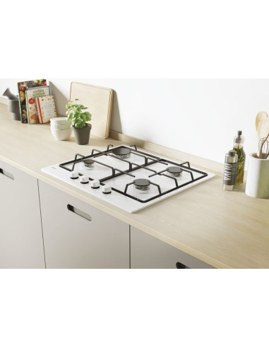 Candy Idea CHW6BRWW Bianco Da incasso 59 cm Gas 4 Fornello(i)