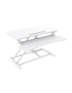 V7 Workstation desktop Essential in piedi/seduti DT2SSW - Bianco