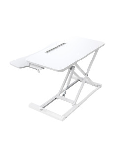 V7 Workstation desktop Essential in piedi/seduti DT2SSW - Bianco 2