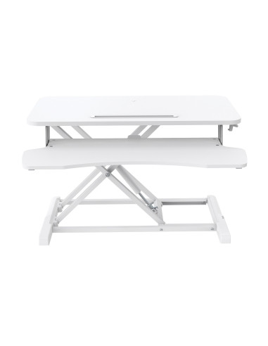 V7 Workstation desktop Essential in piedi/seduti DT2SSW - Bianco