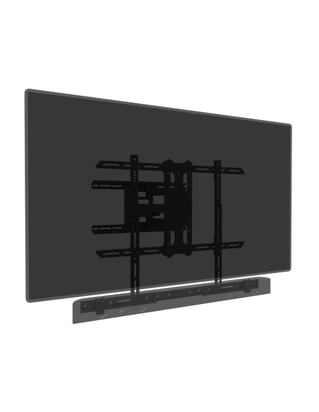 Multibrackets 7895 supporto da parete per casse acustiche Staffa per TV Nero
