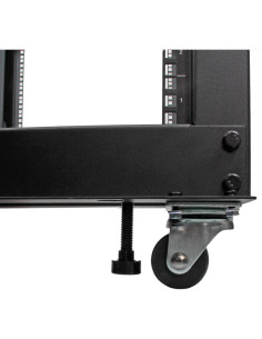 StarTech.com Server Rack a 4 Montanti 8U Open Frame, Armadio Rack di Rete 19" con Ruote, piedini di livellamento o montaggio a p 2
