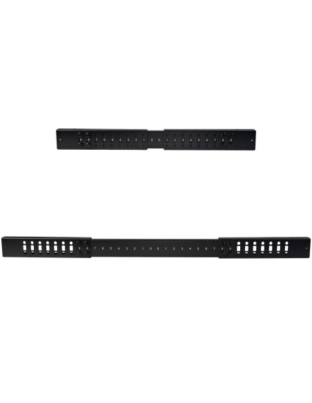 StarTech.com Server Rack a 4 Montanti 8U Open Frame, Armadio Rack di Rete 19" con Ruote, piedini di livellamento o montaggio a p