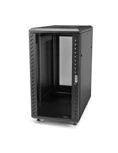 StarTech.com Armadio Server Rack 18U - Include ruote e piedini di livellamento - Profondità fino a 32" (81,2cm)