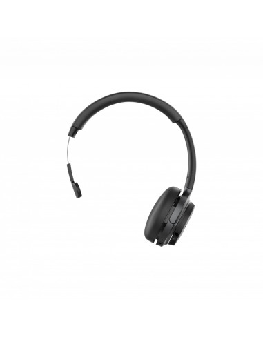 V7 HB605M cuffia e auricolare Wireless Portatile Ufficio USB tipo-C Bluetooth Nero, Grigio