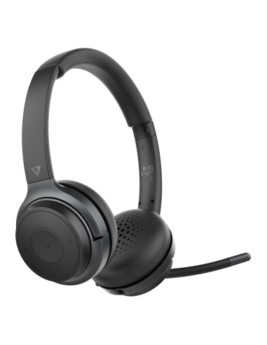 V7 HB600S cuffia e auricolare Wireless A Padiglione Musica e Chiamate USB tipo-C Bluetooth Nero