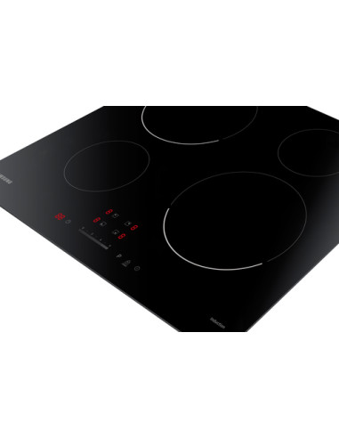 Samsung NZ64T3707AK Piano cottura a induzione 60cm 4 bruciatori Limitatore di potenza