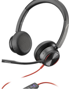 POLY Blackwire 8225 Cuffie Cablato A Padiglione Ufficio USB tipo A Nero 2