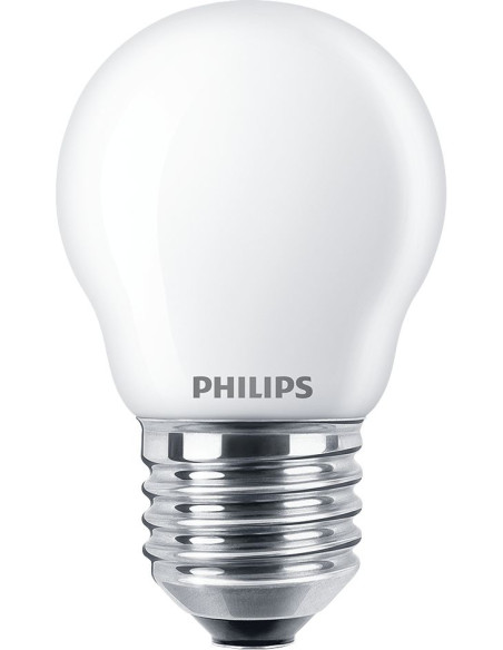 Philips Lampadina candela smerigliata a filamento 25 W P45 E27