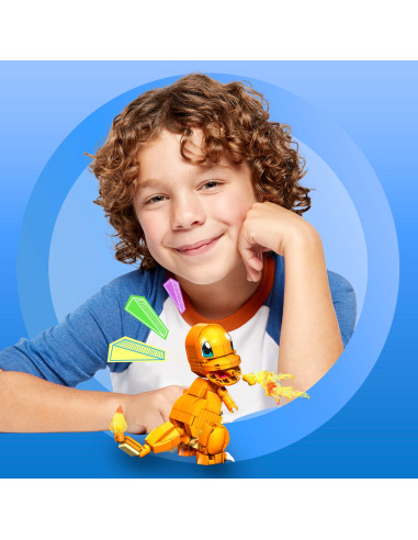 MEGA Pokémon GKY96 accessorio per giocattoli da costruzione Figura di costruzione Arancione