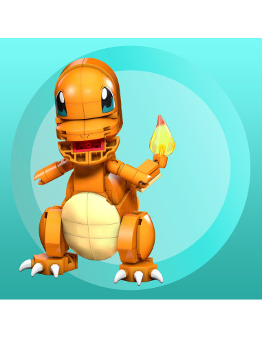 MEGA Pokémon GKY96 accessorio per giocattoli da costruzione Figura di costruzione Arancione