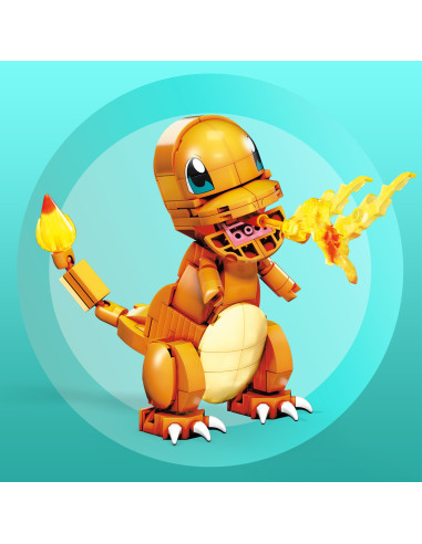 MEGA Pokémon GKY96 accessorio per giocattoli da costruzione Figura di costruzione Arancione