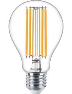 Philips Lampadina trasparente a filamento 120 W A67 E27