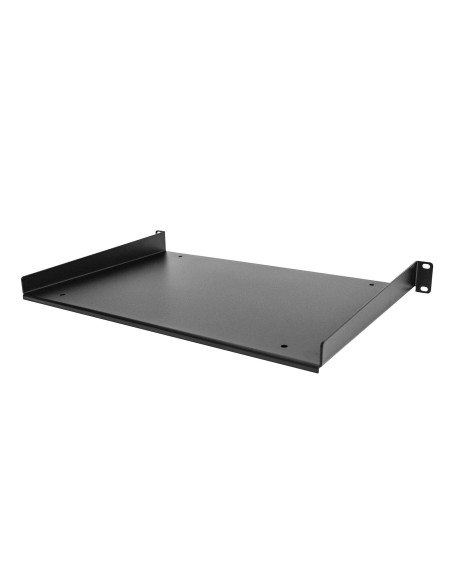 StarTech.com Mensola Rack 19" 1U - Ripiano per Armadio Rack 19" a sbalzo per Dispositivi e Apparecchiature di rete non installab