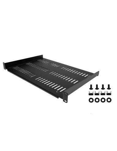 StarTech.com Mensola Rack 19" 1U - Ripiano Ventilato per Armadio Rack 19 pollici a sbalzo per Dispositivi e Apparecchiature di r