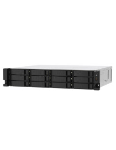 QNAP TS-1273AU-RP-8G server NAS e di archiviazione Armadio (2U) Ryzen Embedded V1500B 8 GB DDR4 0 TB QNAP QTS Alluminio, Nero 2
