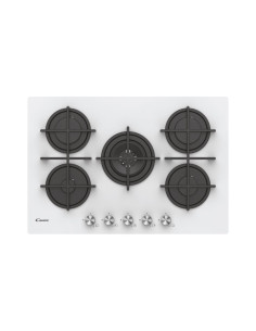 Candy Moderna CVG74WPW Bianco Da incasso 74 cm Gas 5 Fornello(i)