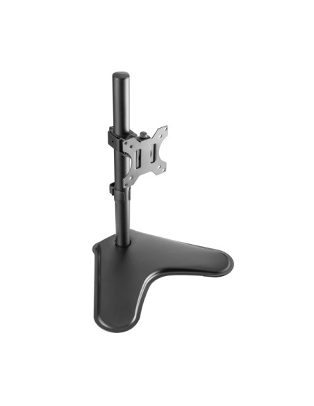 V7 Supporto per scrivania free-standing per display singolo da 13 a 32", con funzione di inclinazione e rotazione, VESA rimovibi