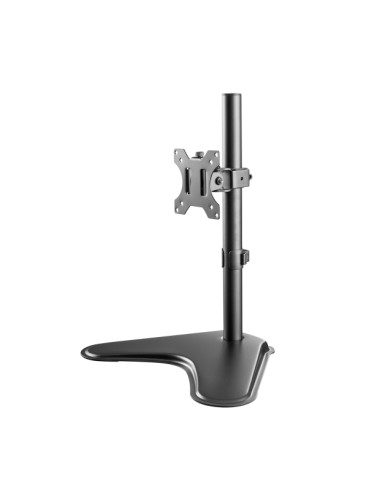 V7 Supporto per scrivania free-standing per display singolo da 13 a 32", con funzione di inclinazione e rotazione, VESA rimovibi
