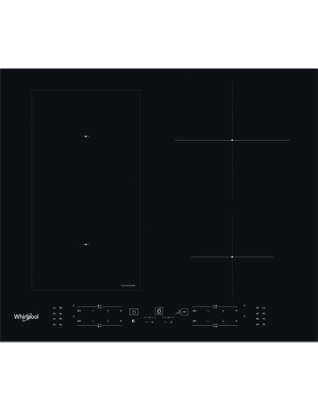 Whirlpool WL B1160 BF Nero Da incasso 59 cm Piano cottura a induzione 4 Fornello(i)