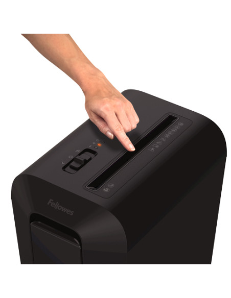 Fellowes LX65 distruggi documenti Triturazione incrociata 4 cm Nero