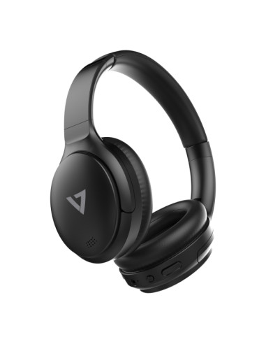 V7 HB800ANC cuffia e auricolare Wireless A Padiglione Musica e Chiamate USB tipo-C Bluetooth Nero