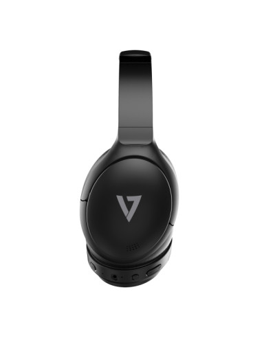 V7 HB800ANC cuffia e auricolare Wireless A Padiglione Musica e Chiamate USB tipo-C Bluetooth Nero