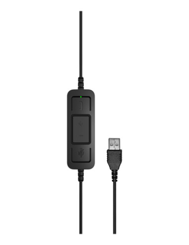 EPOS IMPACT SC 60 USB ML Auricolare Cablato A Padiglione Musica e Chiamate USB tipo A Nero