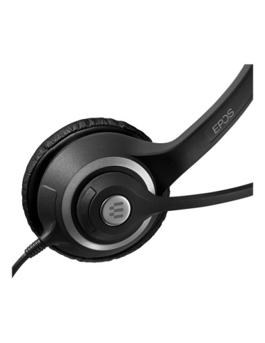 EPOS IMPACT SC 230 Auricolare Cablato A Padiglione Ufficio Nero, Argento