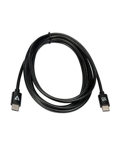 V7 V7USB2C-2M cavo USB USB 2.0 USB C Nero