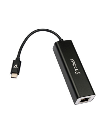 V7 V7UCRJ45USB3 replicatore di porte e docking station per laptop USB tipo-C Nero