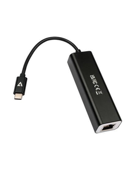 V7 V7UCRJ45USB3 replicatore di porte e docking station per laptop USB tipo-C Nero