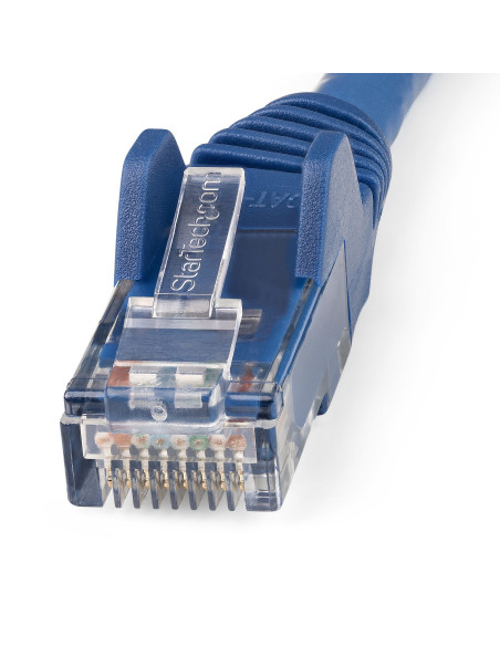 StarTech.com N6LPATCH3MBL cavo di rete Blu 3 m Cat6 U/UTP (UTP)