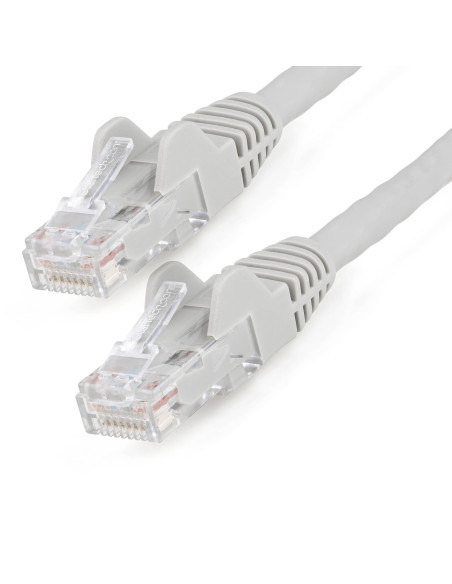 StarTech.com N6LPATCH3MGR cavo di rete Grigio 3 m Cat6 U/UTP (UTP)
