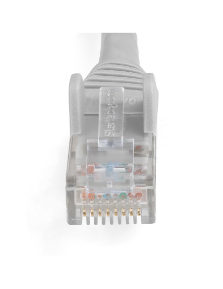 StarTech.com N6LPATCH5MGR cavo di rete Grigio 5 m Cat6 U/UTP (UTP)