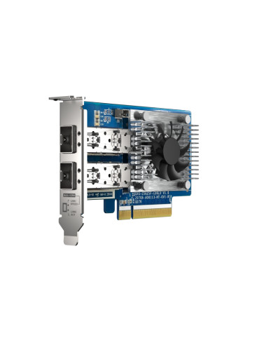 QNAP QXG-25G2SF-CX6 scheda di rete e adattatore Interno Fibra 25000 Mbit/s