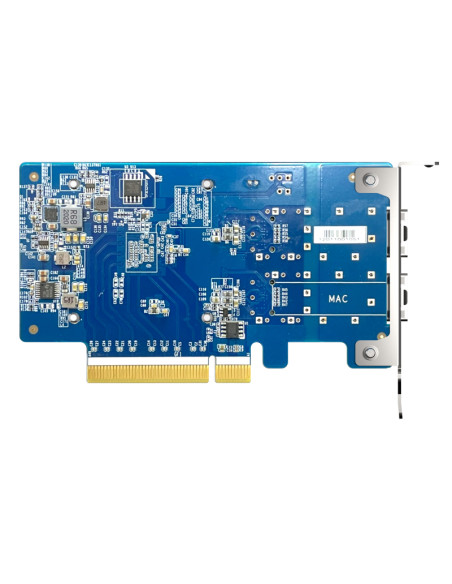 QNAP QXG-25G2SF-CX6 scheda di rete e adattatore Interno Fibra 25000 Mbit/s