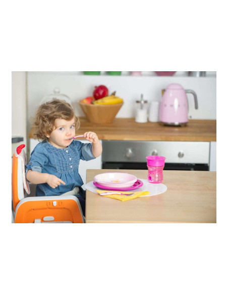 Chicco 00016201200000 servizio da tavola per bambino Piatto per bambini