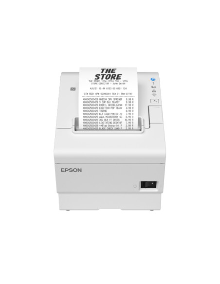 Epson TM-T88VII (131): USB, Ethernet, PoweredUSB, White