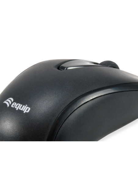 Equip 245116 mouse Ufficio Ambidestro USB tipo-C Ottico 1200 DPI