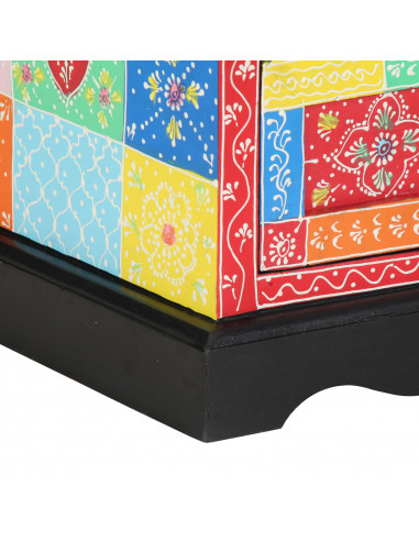 Comodino 2 pz Multicolore 40x35x45 cm Legno ingegnerizzato