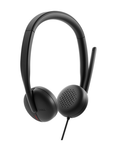 DELL WH3024 Auricolare Cablato A Padiglione Musica e Chiamate USB tipo-C Nero