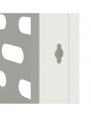 Copertura per Condizionatore  Bianca 100x50x70 cm in Acciaio