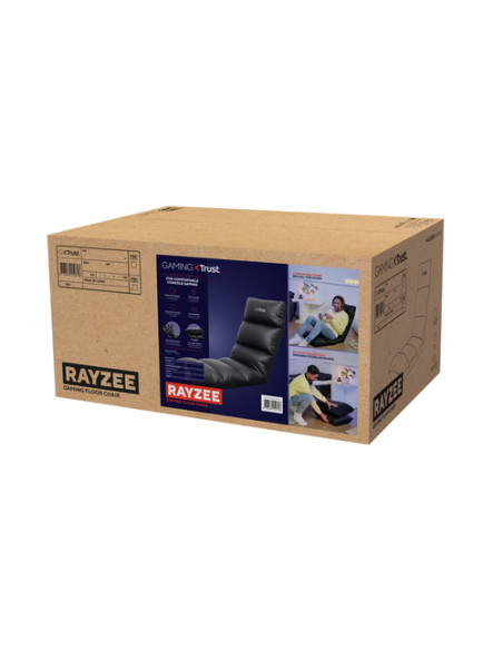 Trust GXT 718 RAYZEE Sedia da gioco per console Seduta imbottita Nero