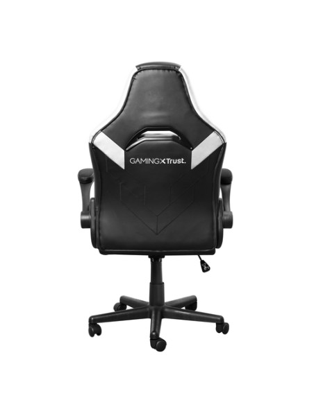 Trust GXT 703W RIYE Sedia per gaming universale Nero, Bianco