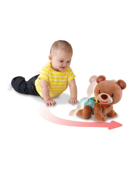 VTech Baby Orsetto Teddy, canta e gattona con me