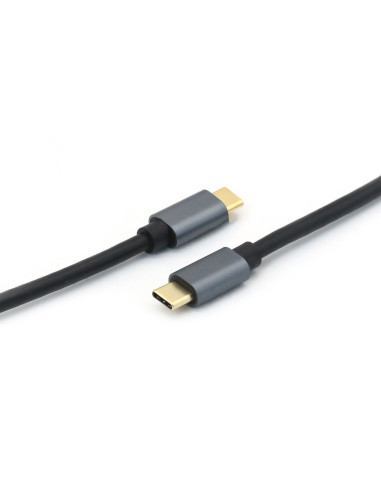 Equip 128354 Cavo USB 3.2 Gen 2 da C a C, M/M, 1,0 m, PD100W , 4K/60Hz, 10Gbps, nero