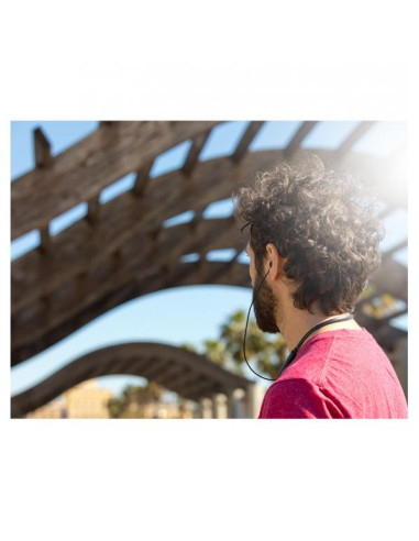 AURICOLARI C/MICROFONO BLUETOOTH BK GRIP NECKBAND SMARTPHONE/TABLET ADJ