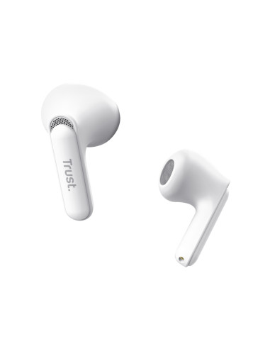 Trust Yavi Auricolare True Wireless Stereo (TWS) In-ear Musica e Chiamate USB tipo-C Bluetooth Bianco